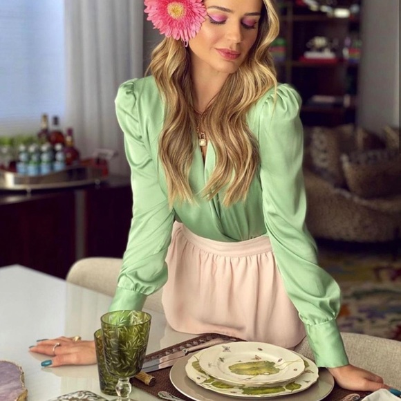 100% Silk Bodysuit - Picture 3 of 16